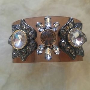 cabi cuff bracelet w/ rhinestones - NWOT